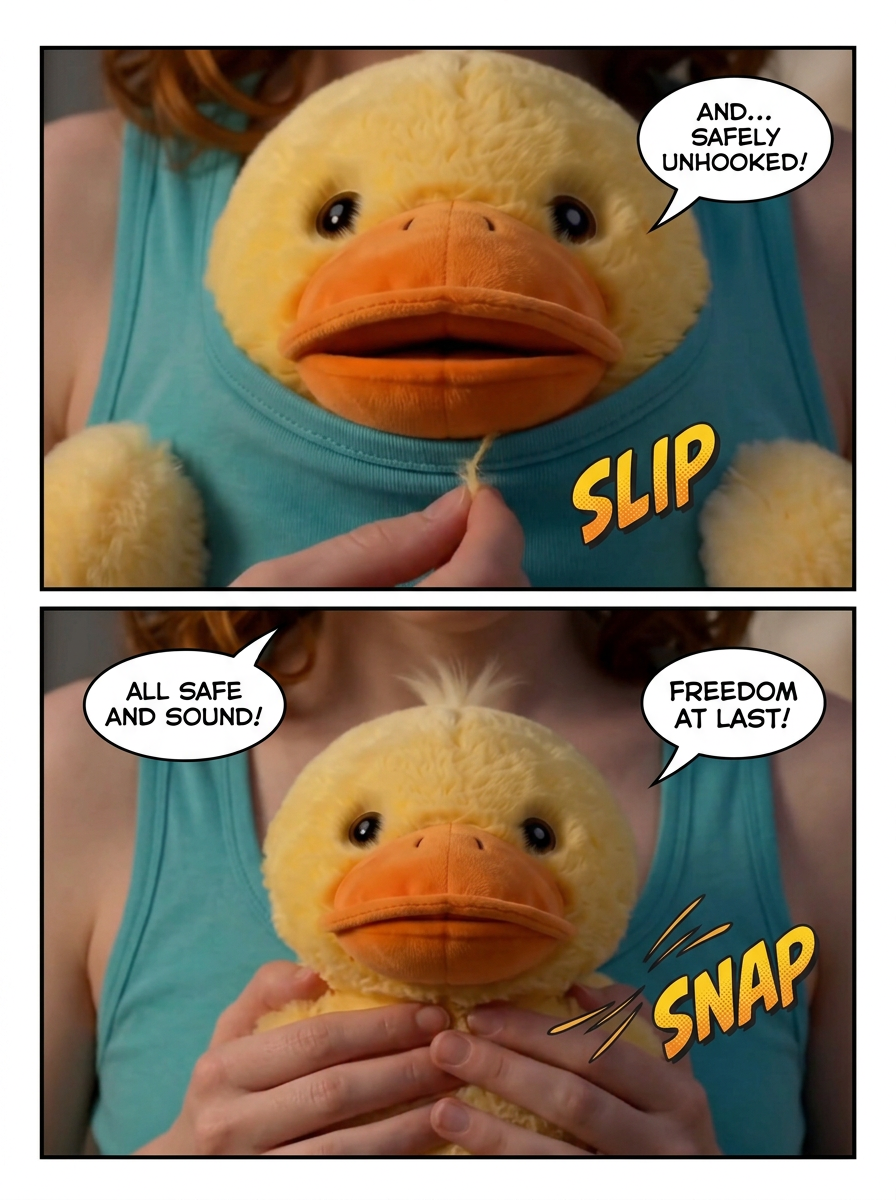 Freeing the Plush Duck (page 4 of 4)