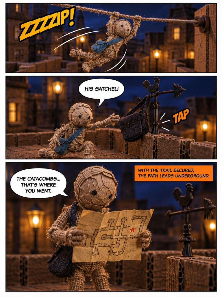 Trail of Yellow Droplets (page 4 of 4)