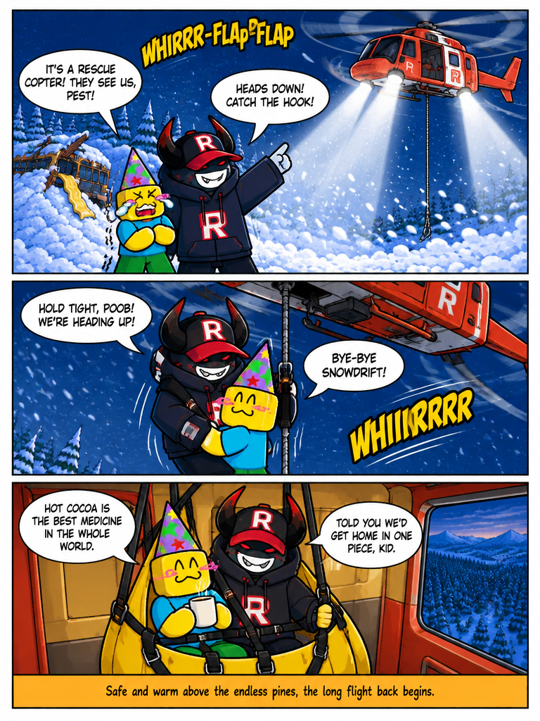 Flight to the North Woods (page 4 of 4)