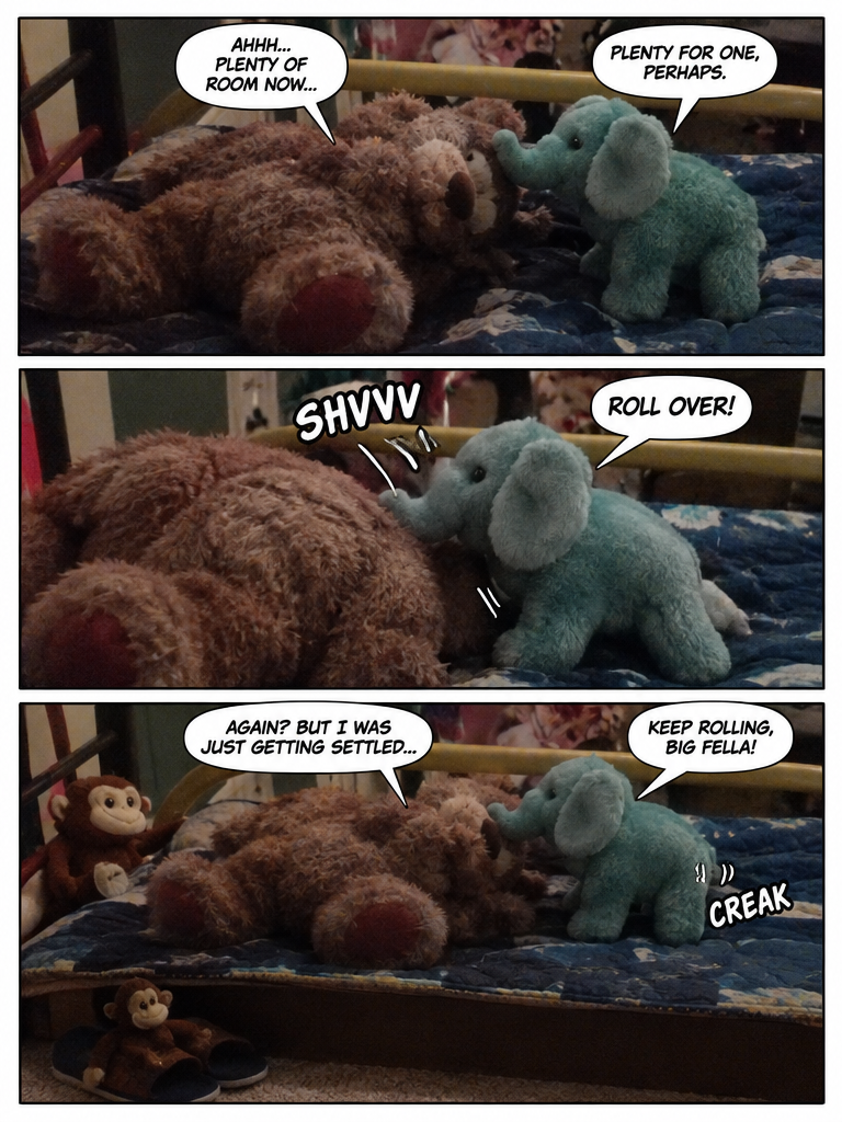 the elephant plushie's roll time (page 2 of 4)