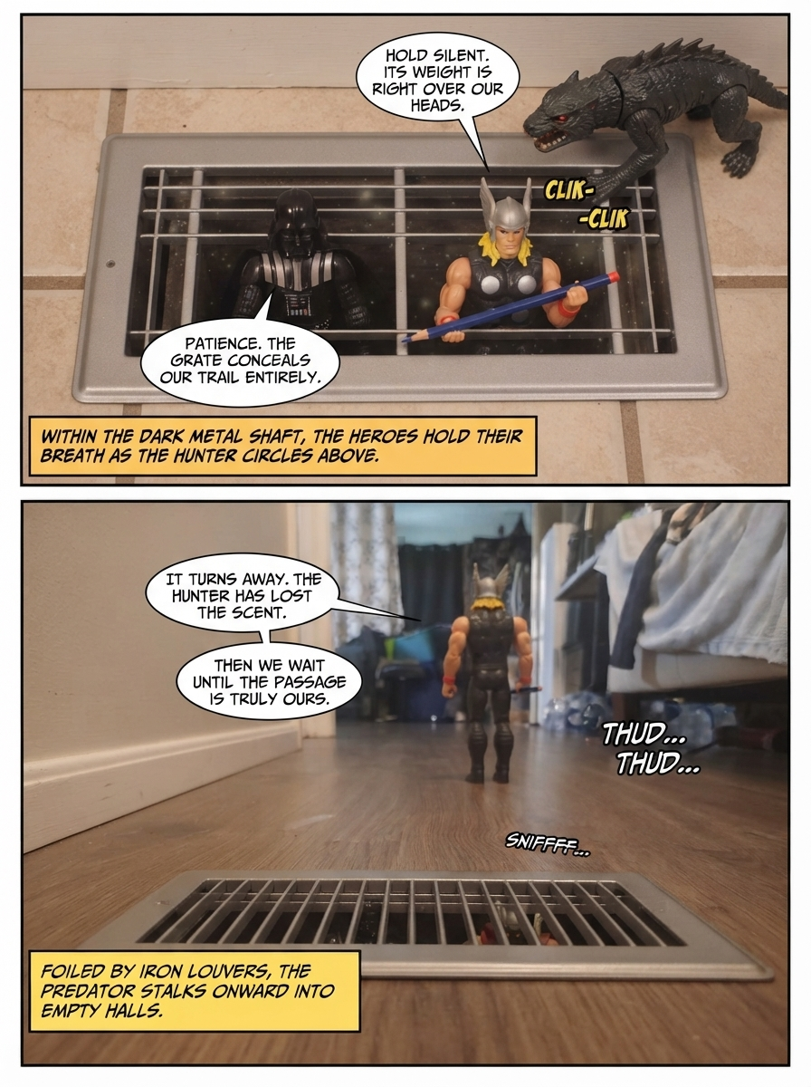 Through the Tiles to the Air Vent (page 4 of 4)