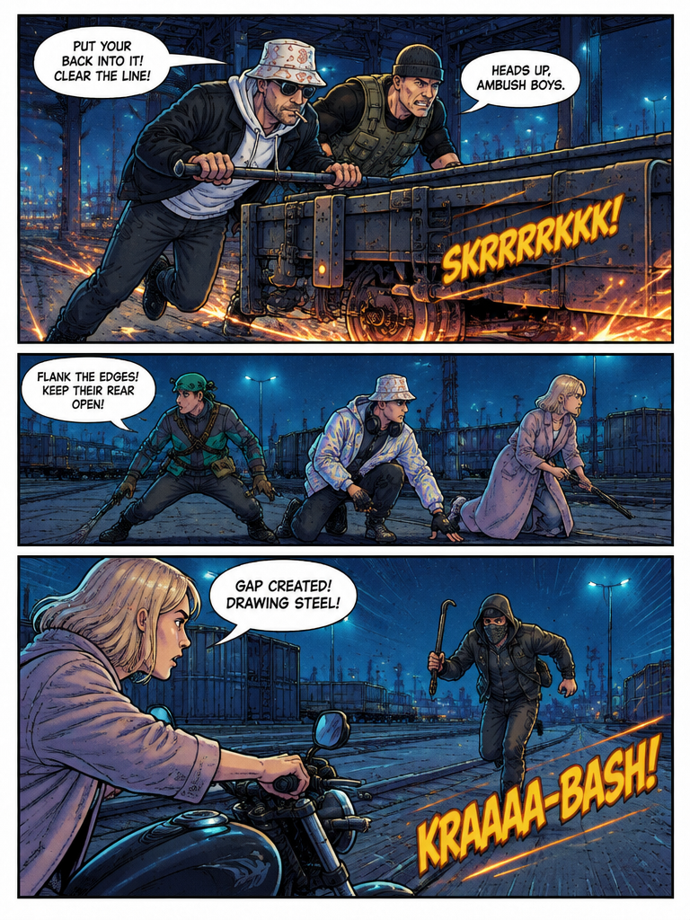 Ambush on the Canal Bridge (page 2 of 12)
