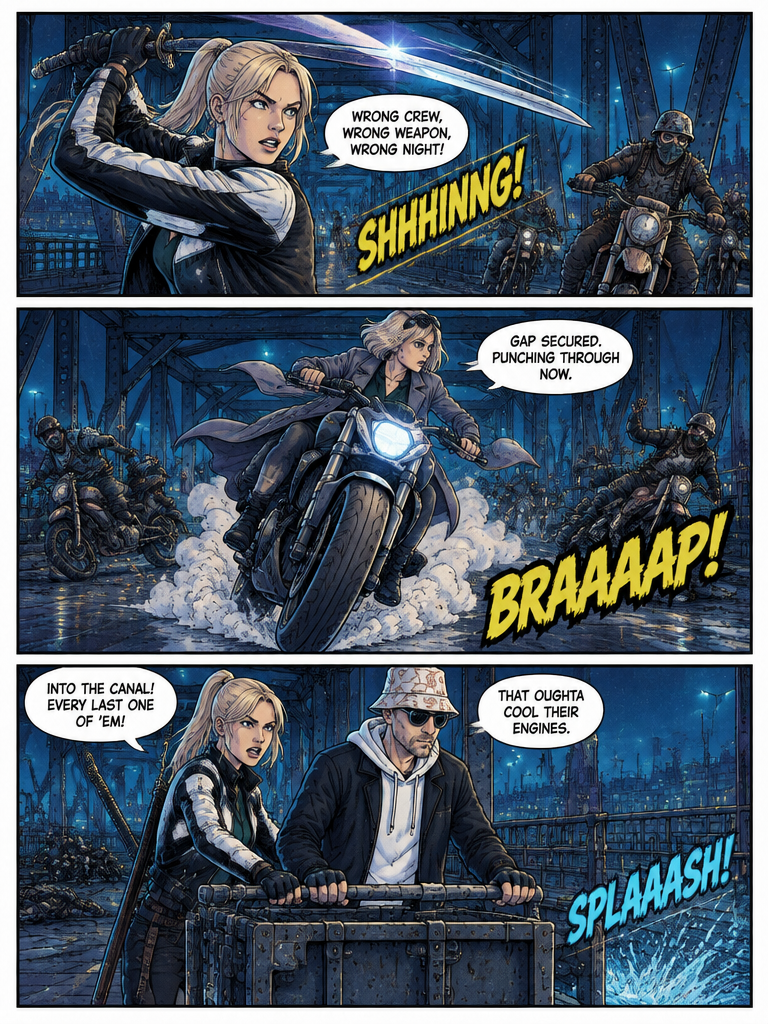 Ambush on the Canal Bridge (page 3 of 12)