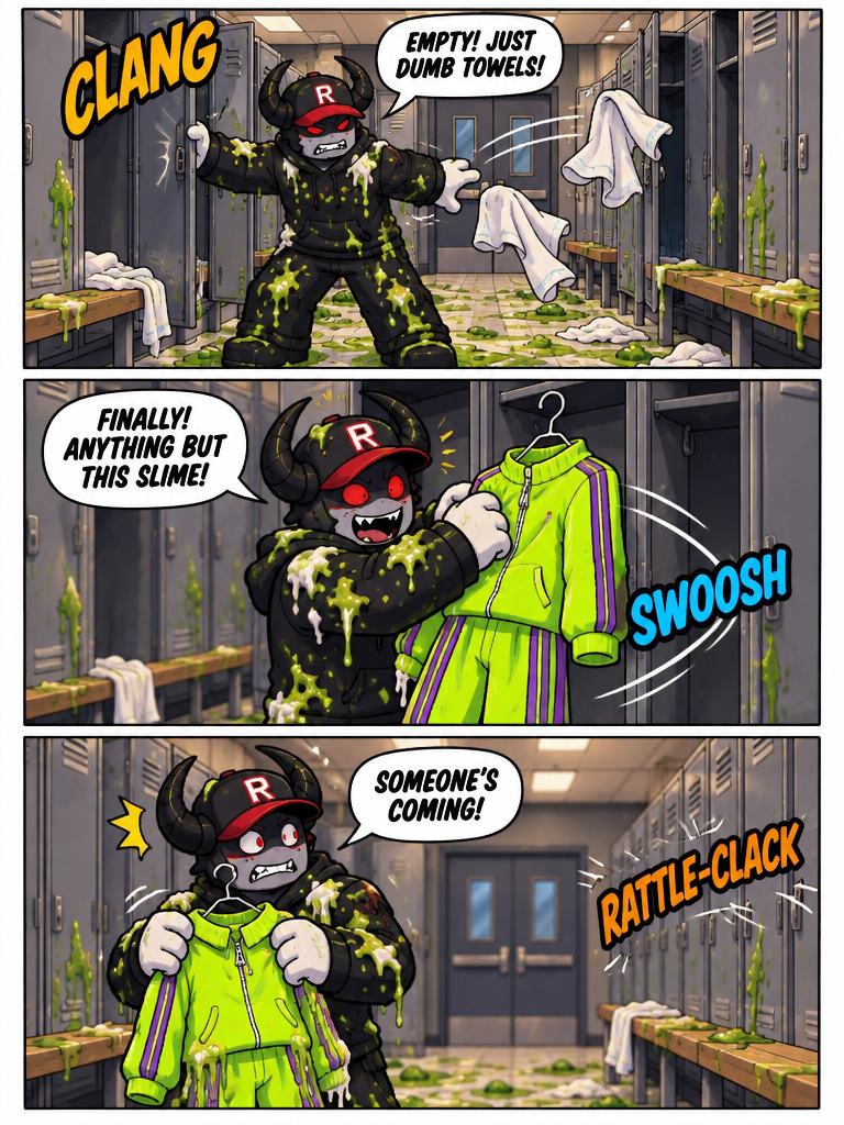 Locker Room Emergency (page 2 of 4)