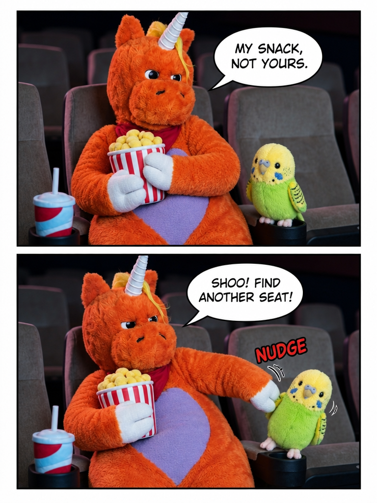 BUDDY and the annoying pigeon (page 2 of 4)