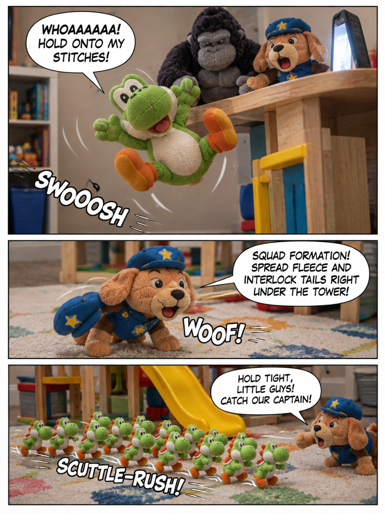 A Tower-Top Tumble and Teamwork (page 2 of 4)