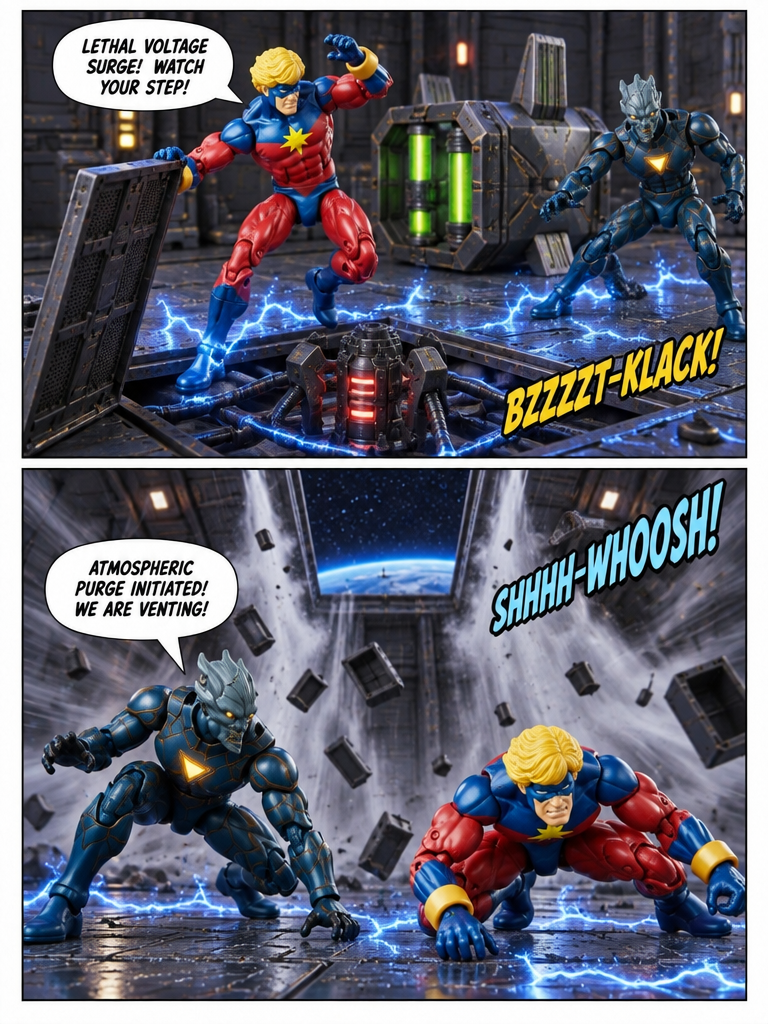 Captain Marvel -  Override Severed - Comic Story ; part 8 (page 3 of 4)