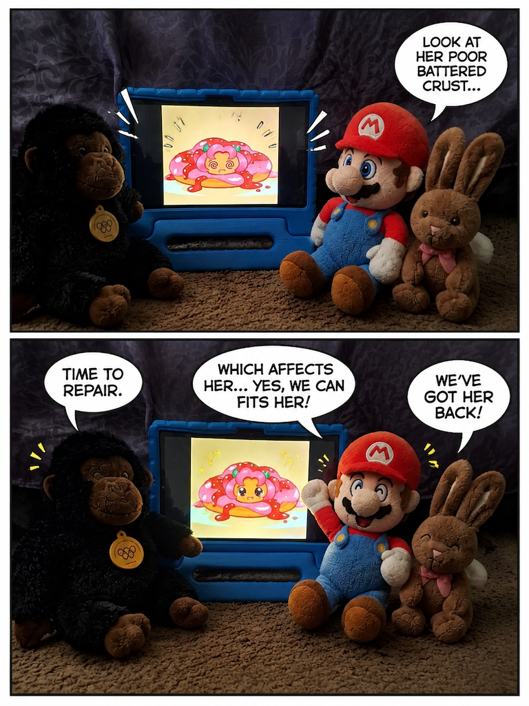 Pulling Up the Strawberry Donut (page 3 of 4)