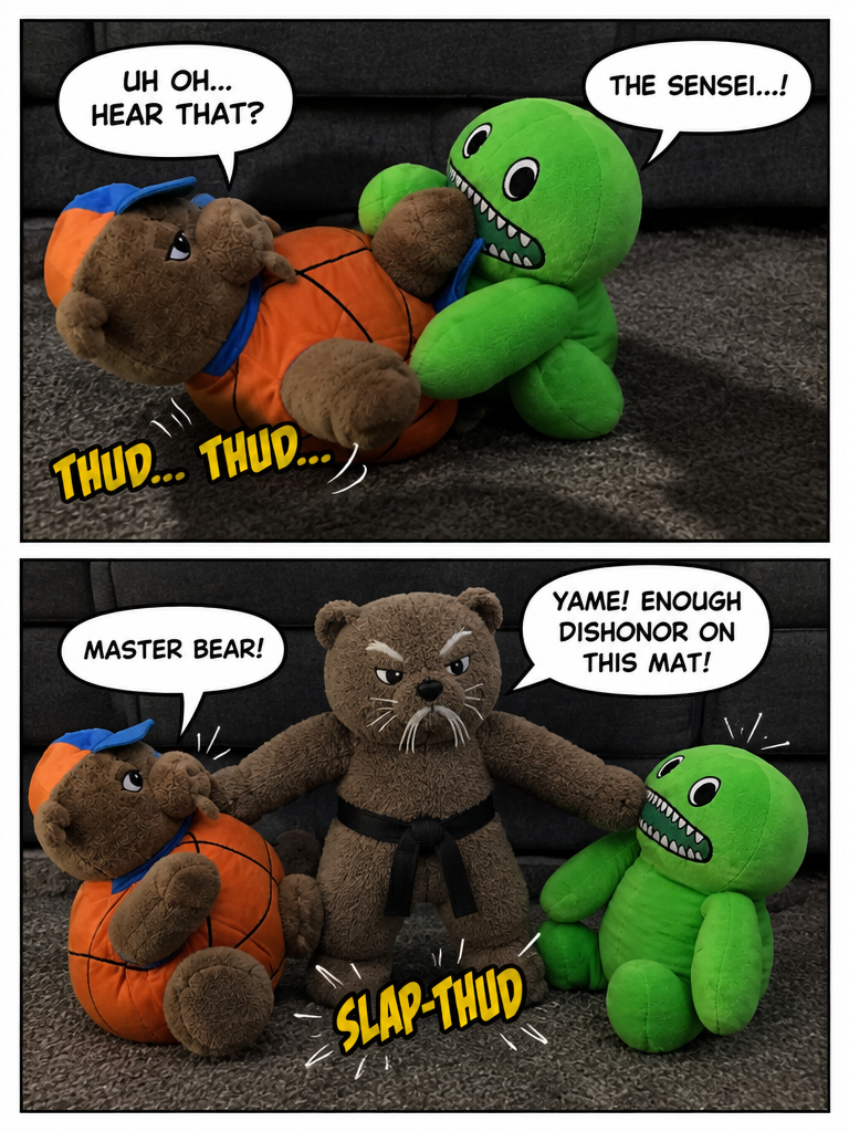 Budo on the Living Room Mat (page 3 of 4)