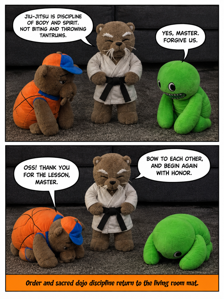 Budo on the Living Room Mat (page 4 of 4)