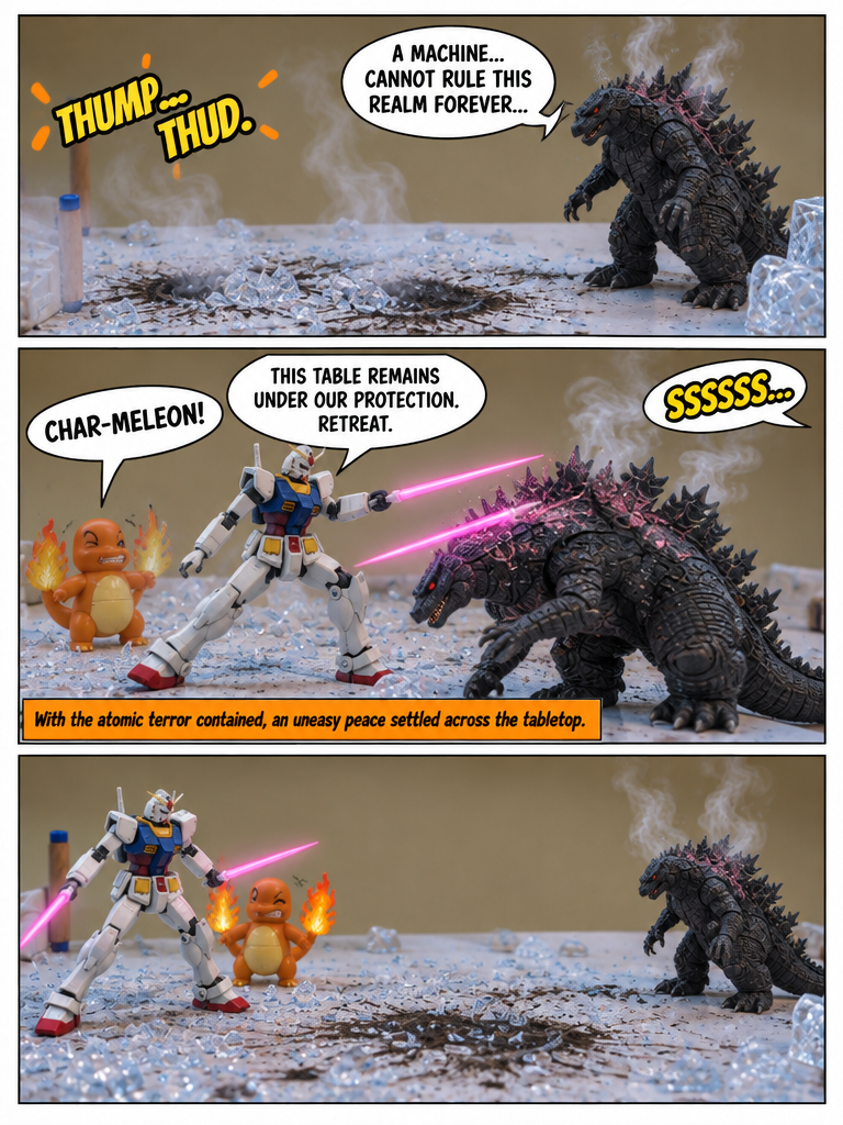 Gundam versus Godzilla (page 4 of 4)