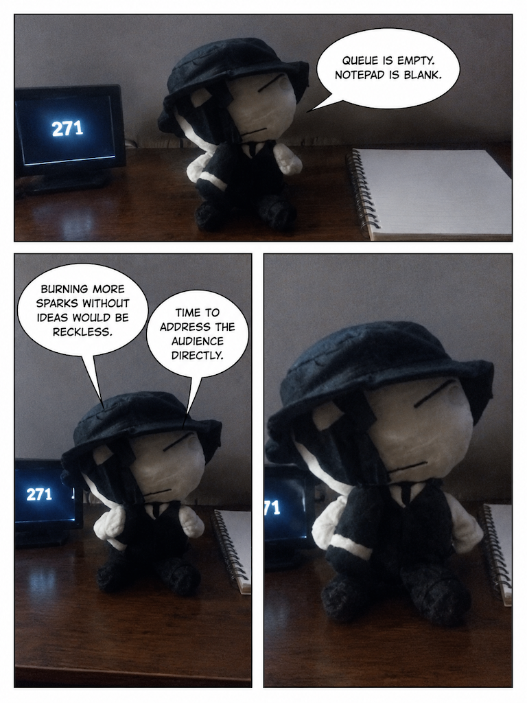 Out of Sparks, Out of Ideas (page 2 of 4)