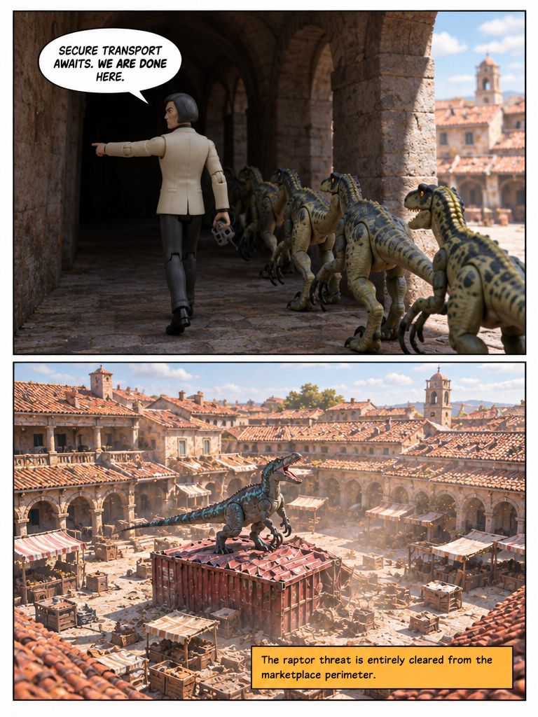 Clash in the Amber Market (page 7 of 12)