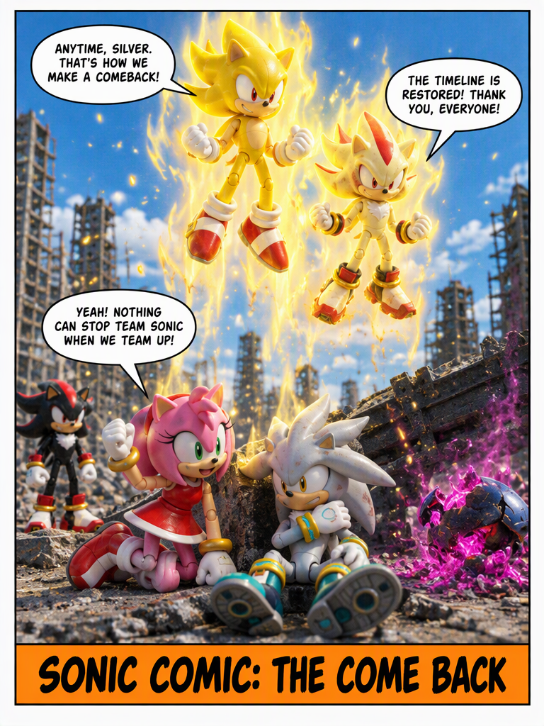 Sonic Comic: The Come Back (page 4 of 4)