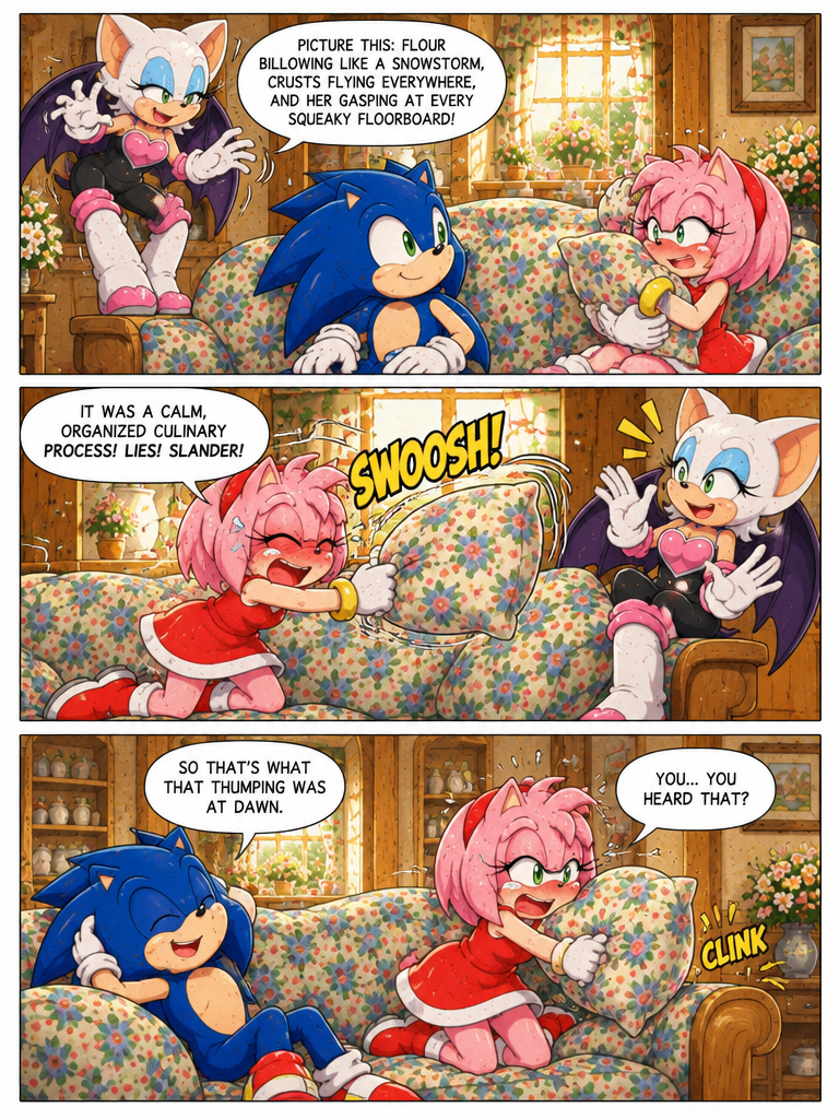 rouge and Amy at it again (page 2 of 4)