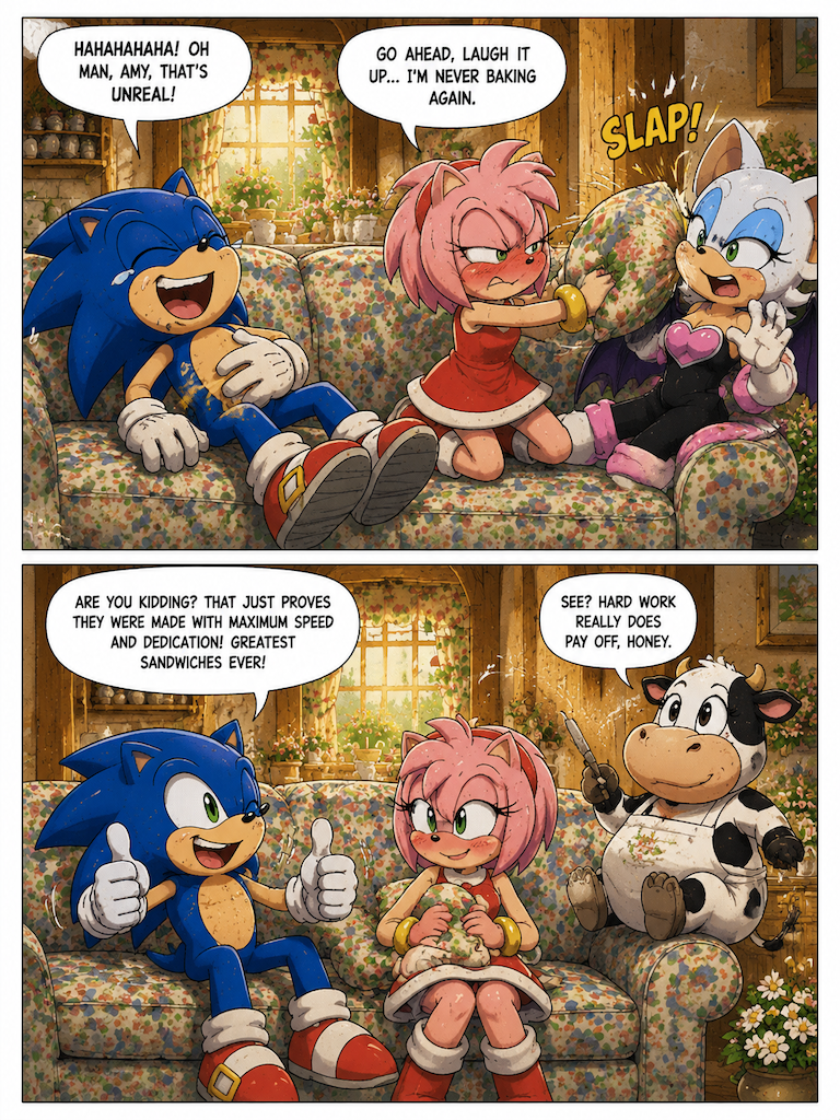 rouge and Amy at it again (page 3 of 4)