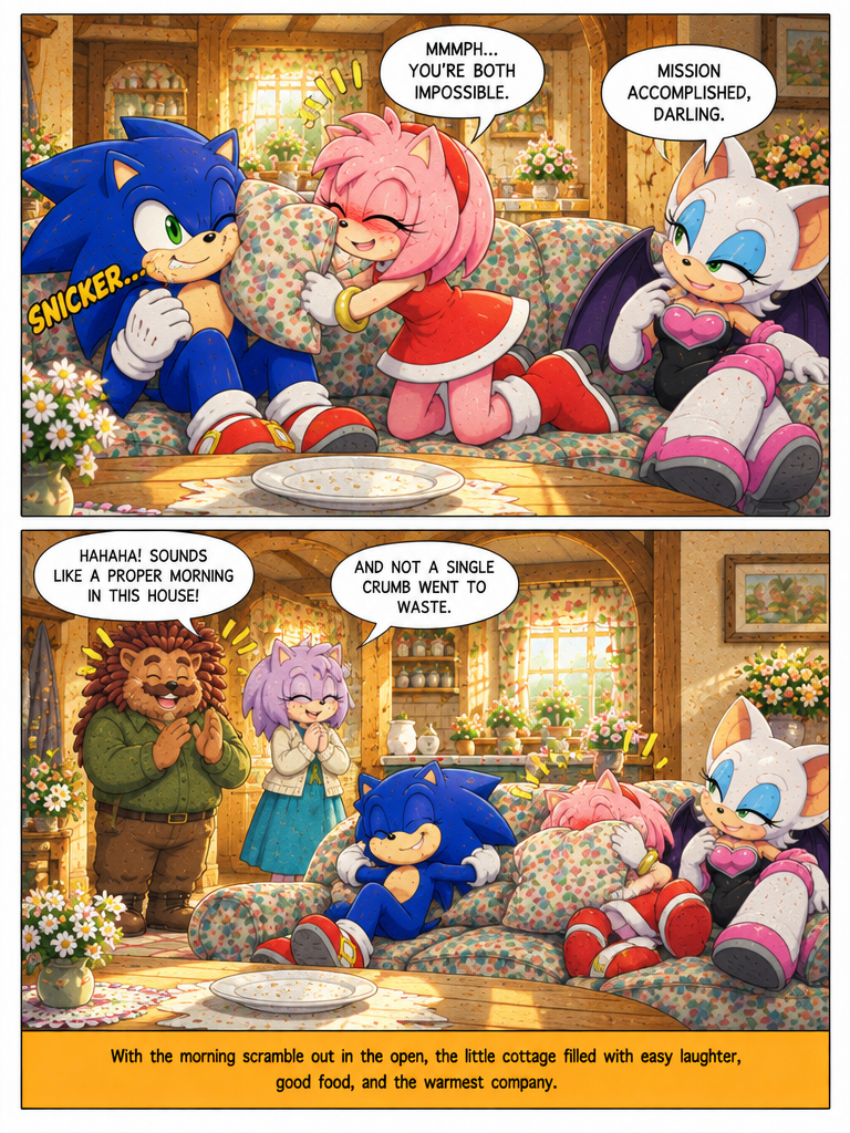 rouge and Amy at it again (page 4 of 4)