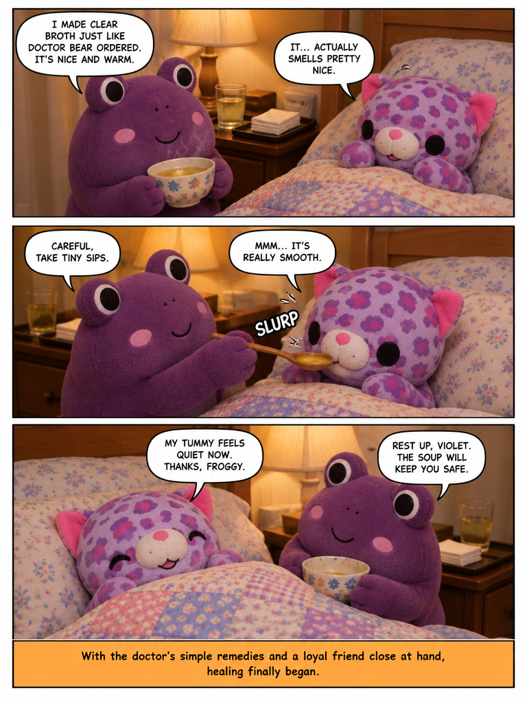 Violet's Upset Tummy (page 4 of 4)