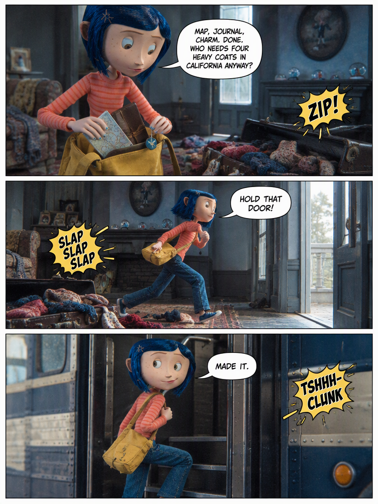 Coraline's Golden State Getaway (page 3 of 4)