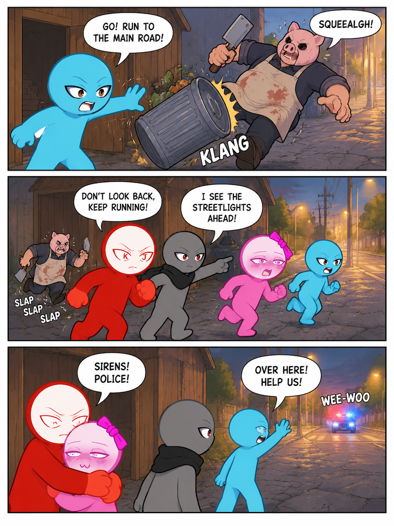 Night of the Pig Butcher (page 3 of 4)