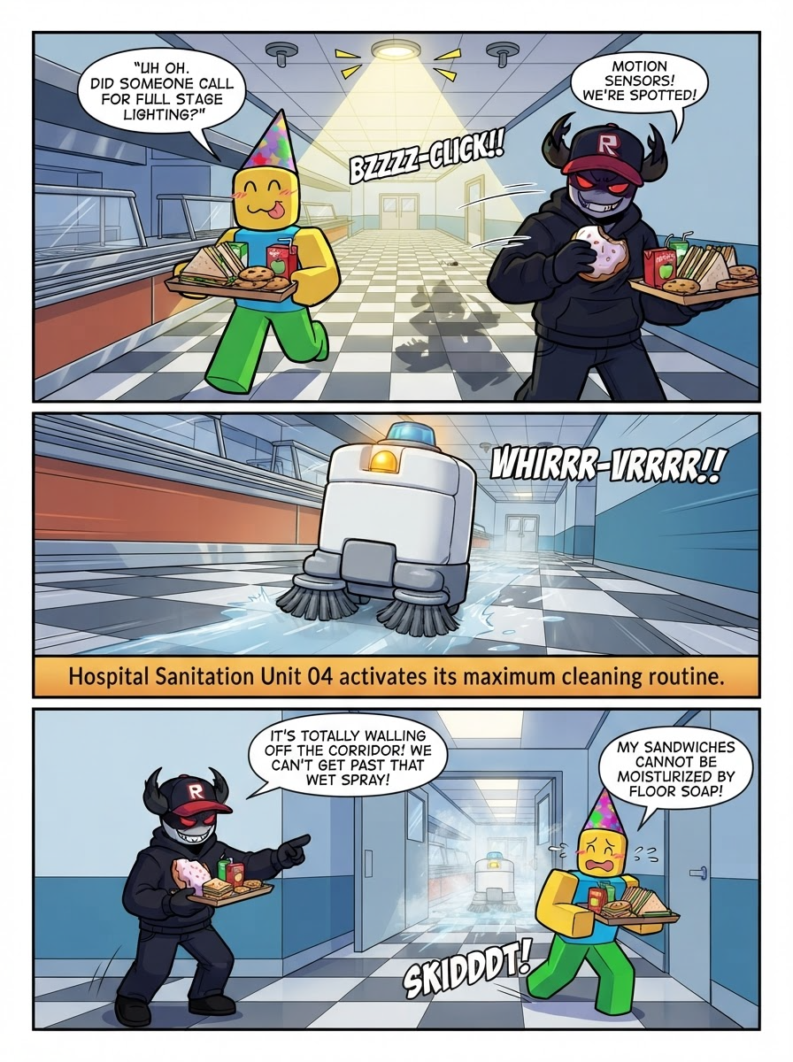 Midnight Cafeteria Raid (page 2 of 4)