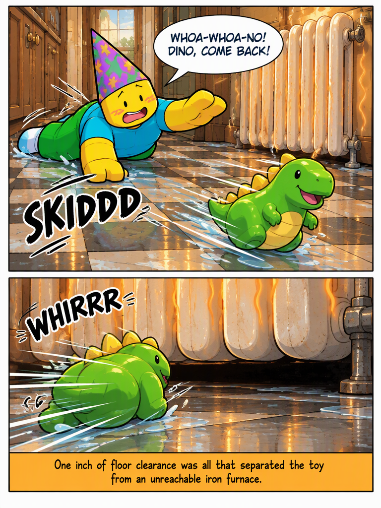 Warmth and the Lost Dino (page 2 of 4)