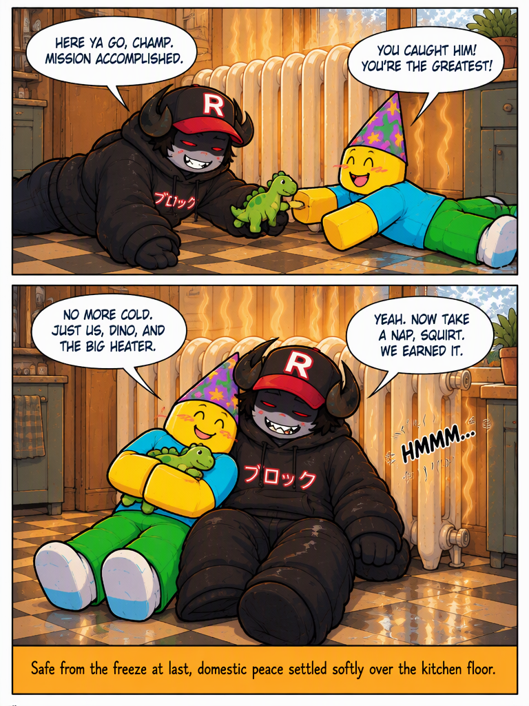 Warmth and the Lost Dino (page 4 of 4)
