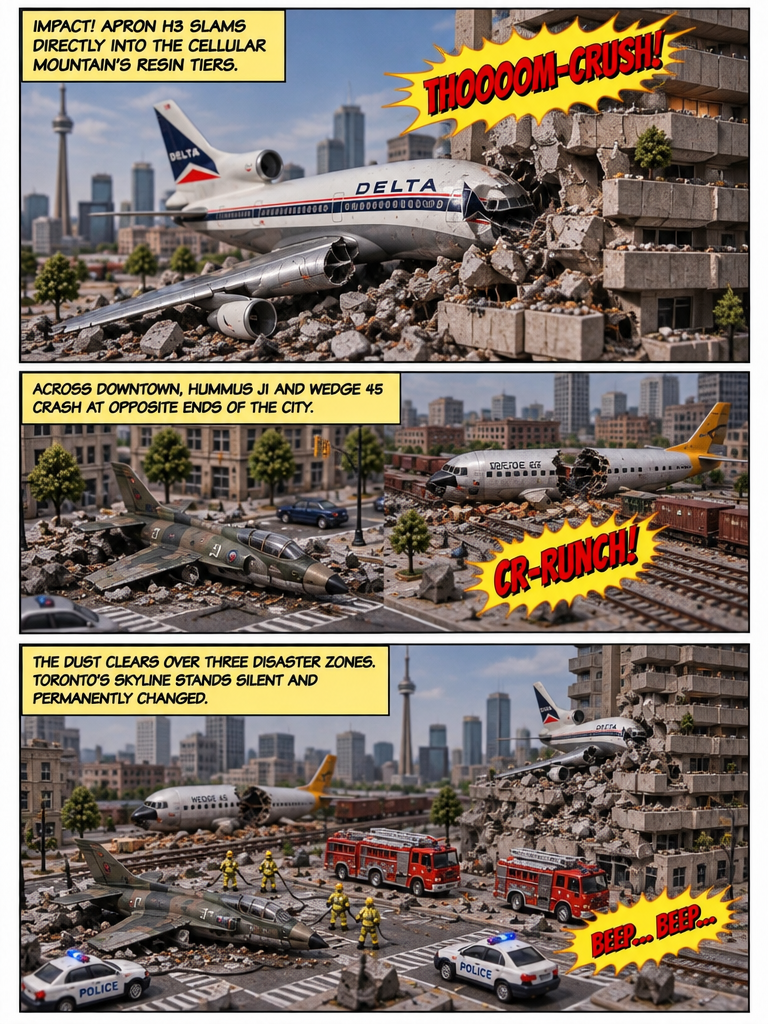 Airborne Cascade Over Toronto (page 4 of 4)