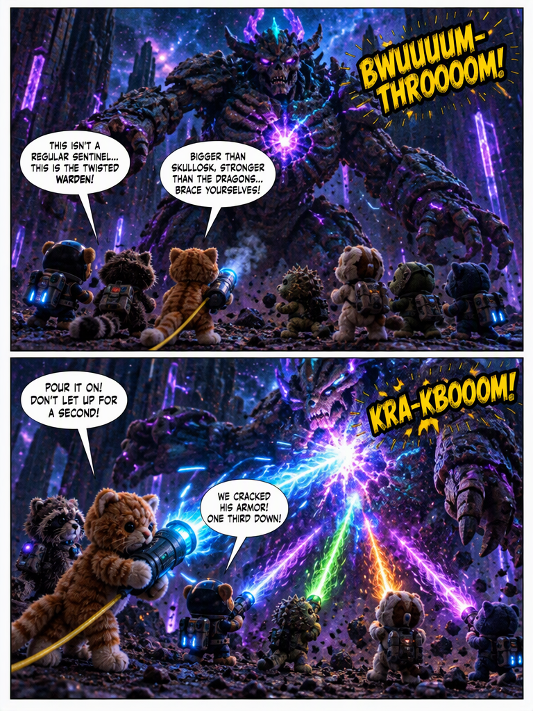 Depths of the Twisted Galaxy (page 3 of 4)