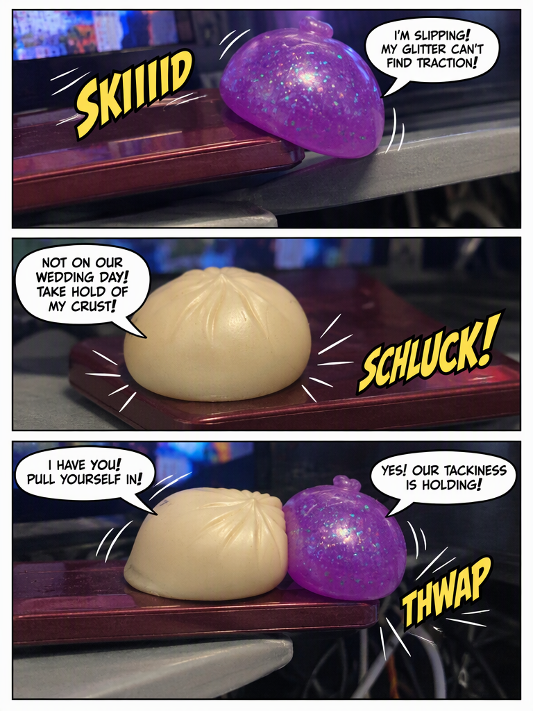 Squishy Vows on the TV Ledge (page 3 of 4)