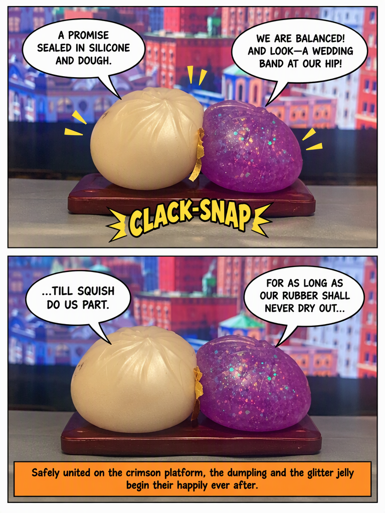 Squishy Vows on the TV Ledge (page 4 of 4)