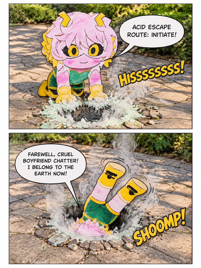 Escape Through the Pavement (page 3 of 4)