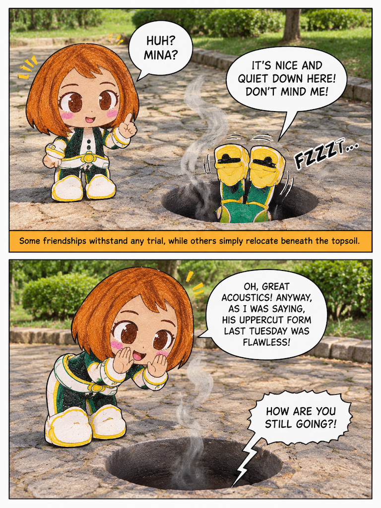 Escape Through the Pavement (page 4 of 4)