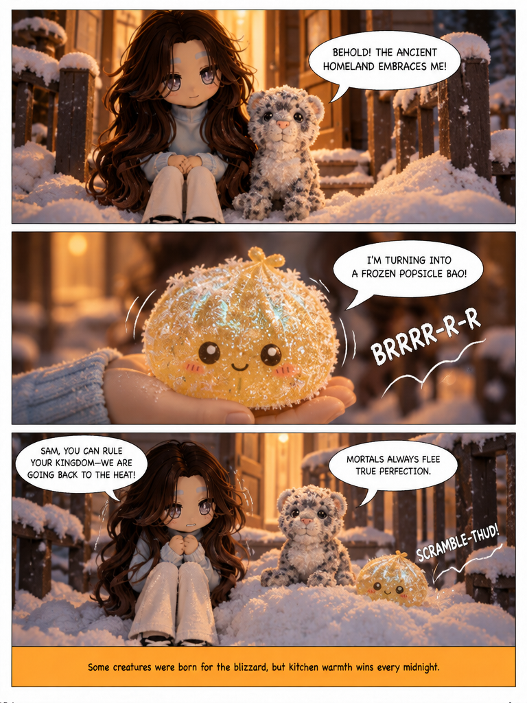 Midnight Snowfall and the Static Hug (page 4 of 4)