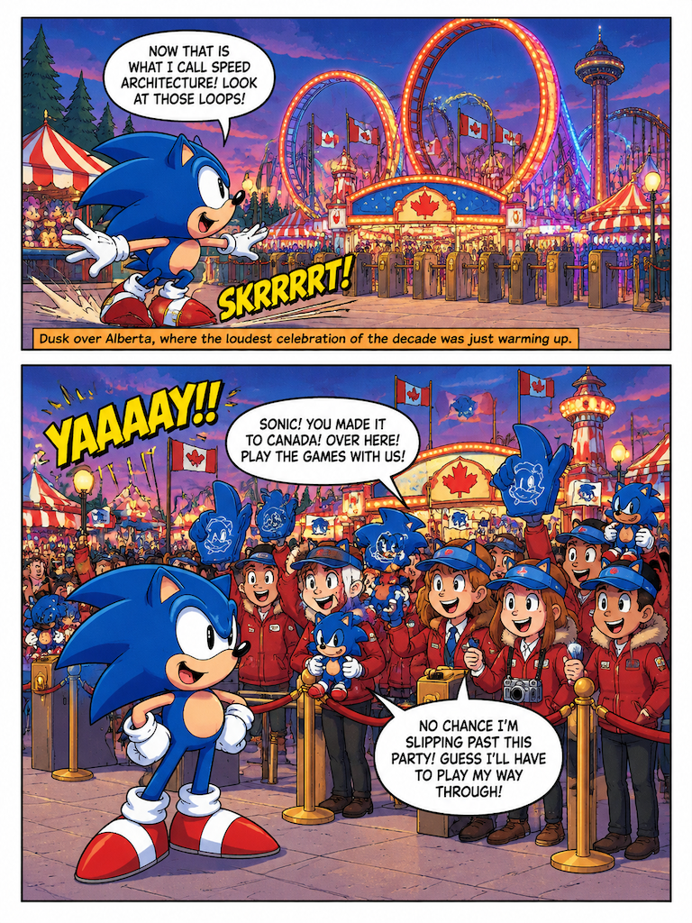 Sonic's Great Canadian Theme Park Tour (page 2 of 4)
