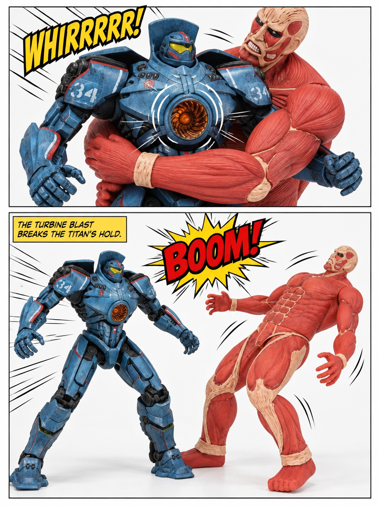 Clash of Giants: Gipsy Danger vs Colossal Titan (page 3 of 4)