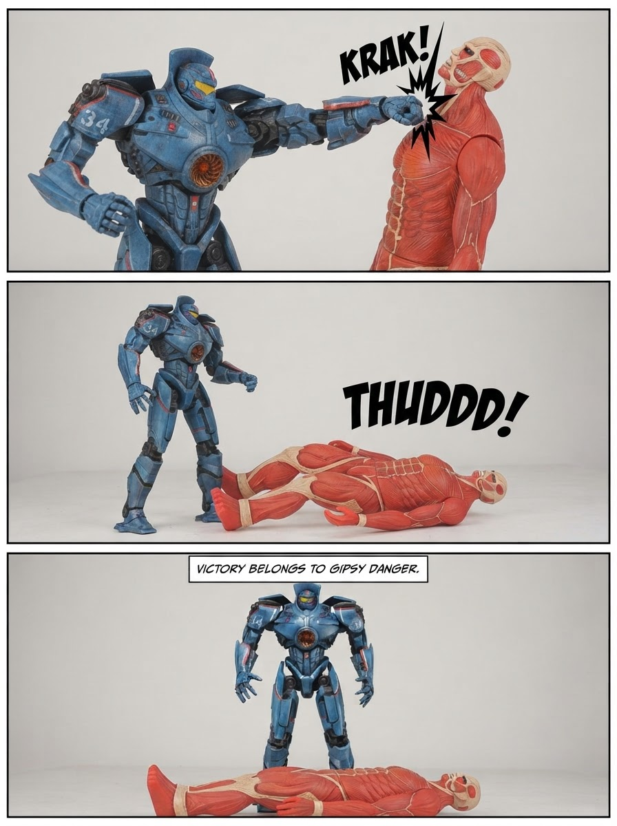 Clash of Giants: Gipsy Danger vs Colossal Titan (page 4 of 4)