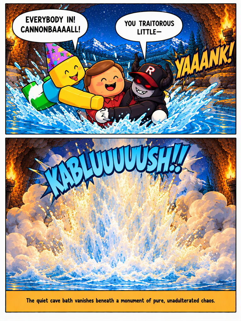 A Slapstick Bath in the Spring (page 3 of 4)