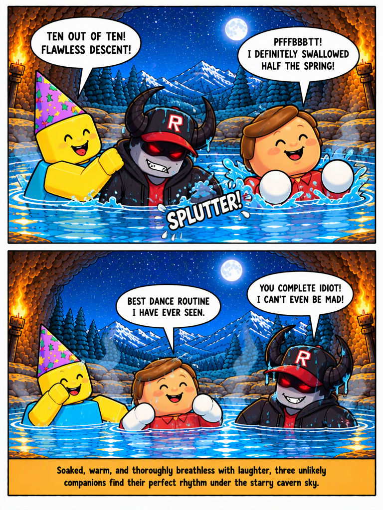 A Slapstick Bath in the Spring (page 4 of 4)