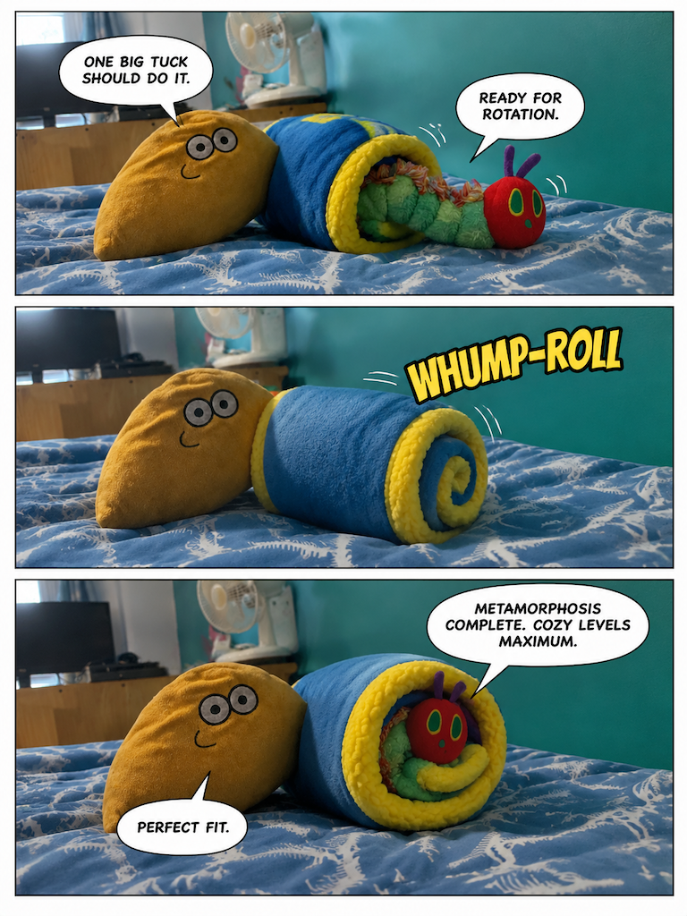 A Gust Across the Bedspread (page 7 of 12)
