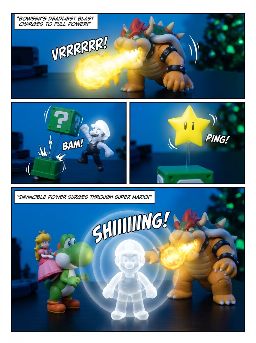 Super Mario's Surprise Rescue (page 2 of 4)