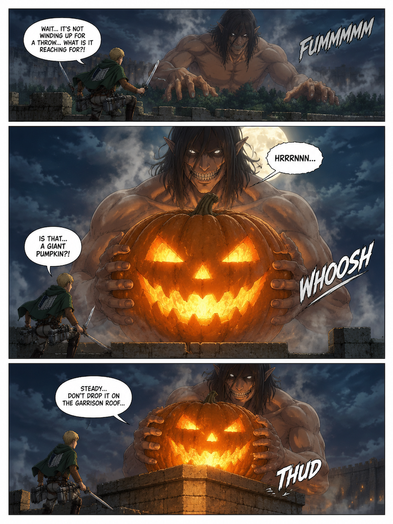 A Titan's Halloween Night (page 2 of 4)