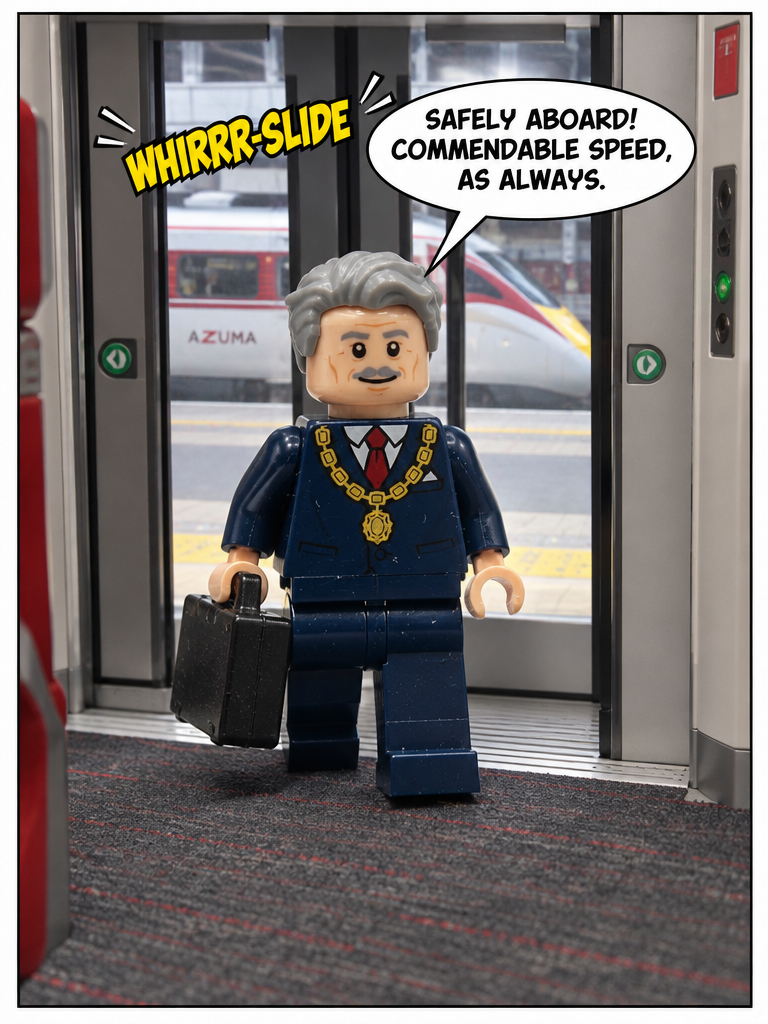 Platform Departure at York (page 3 of 4)