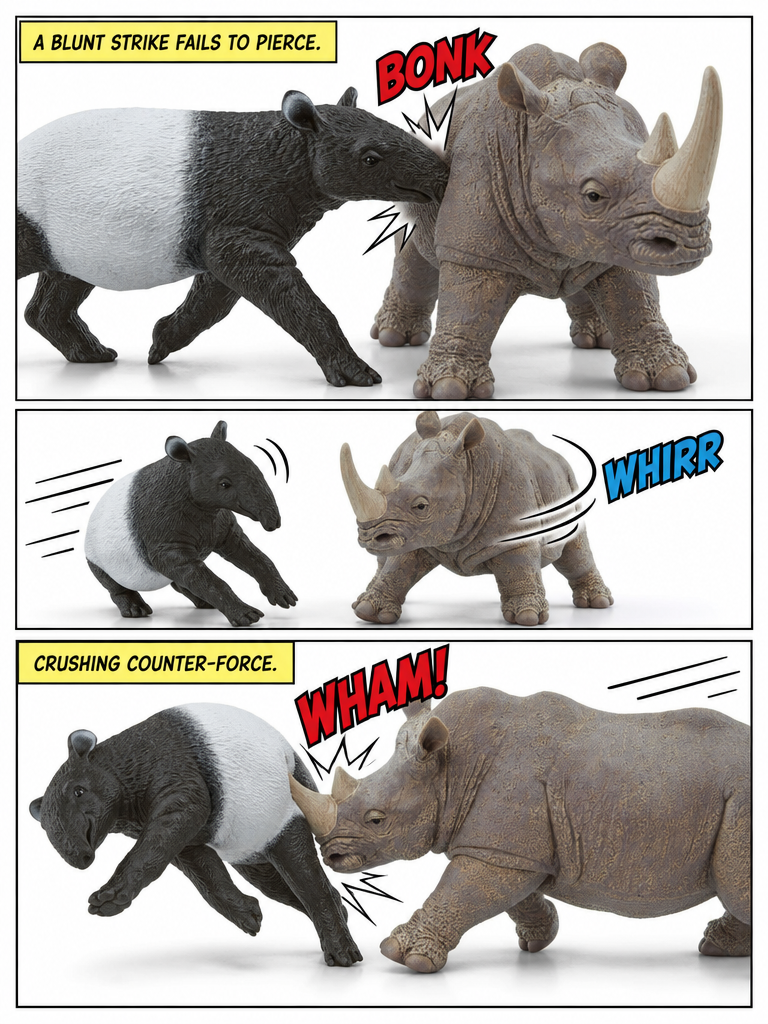 Clash of Horn and Snout (page 3 of 4)