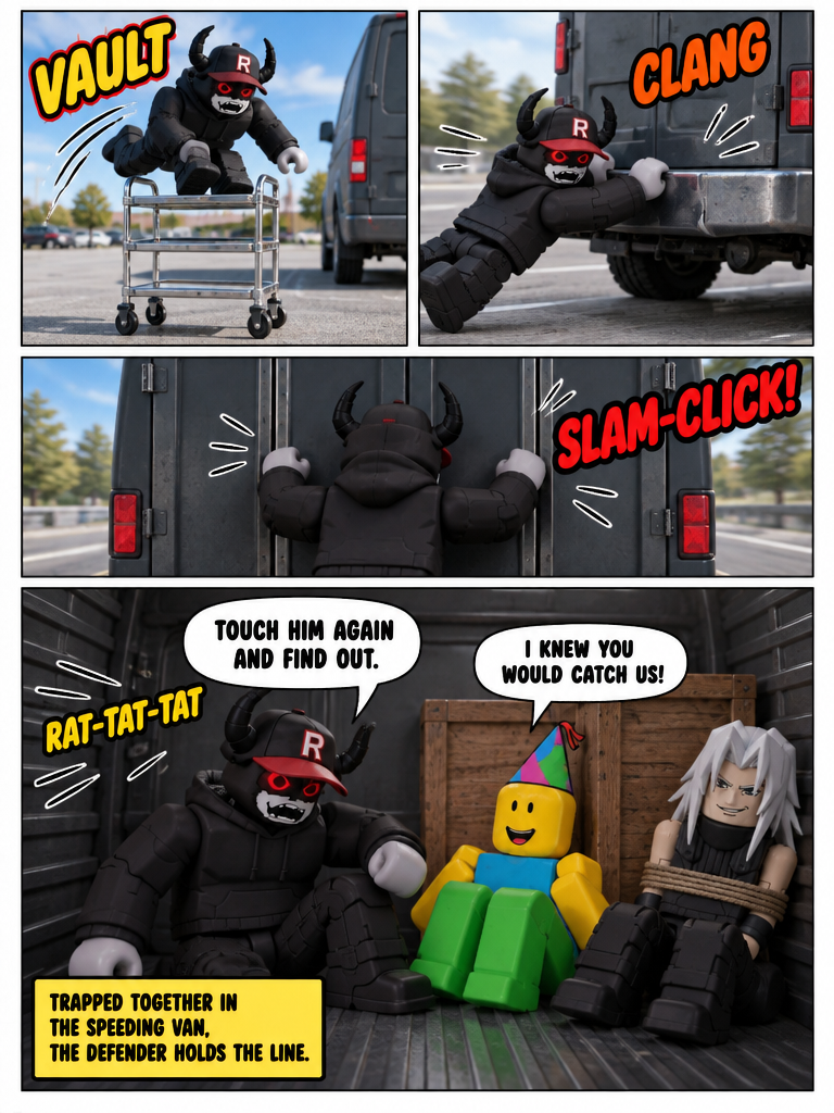 Parking Lot Pursuit (page 4 of 4)