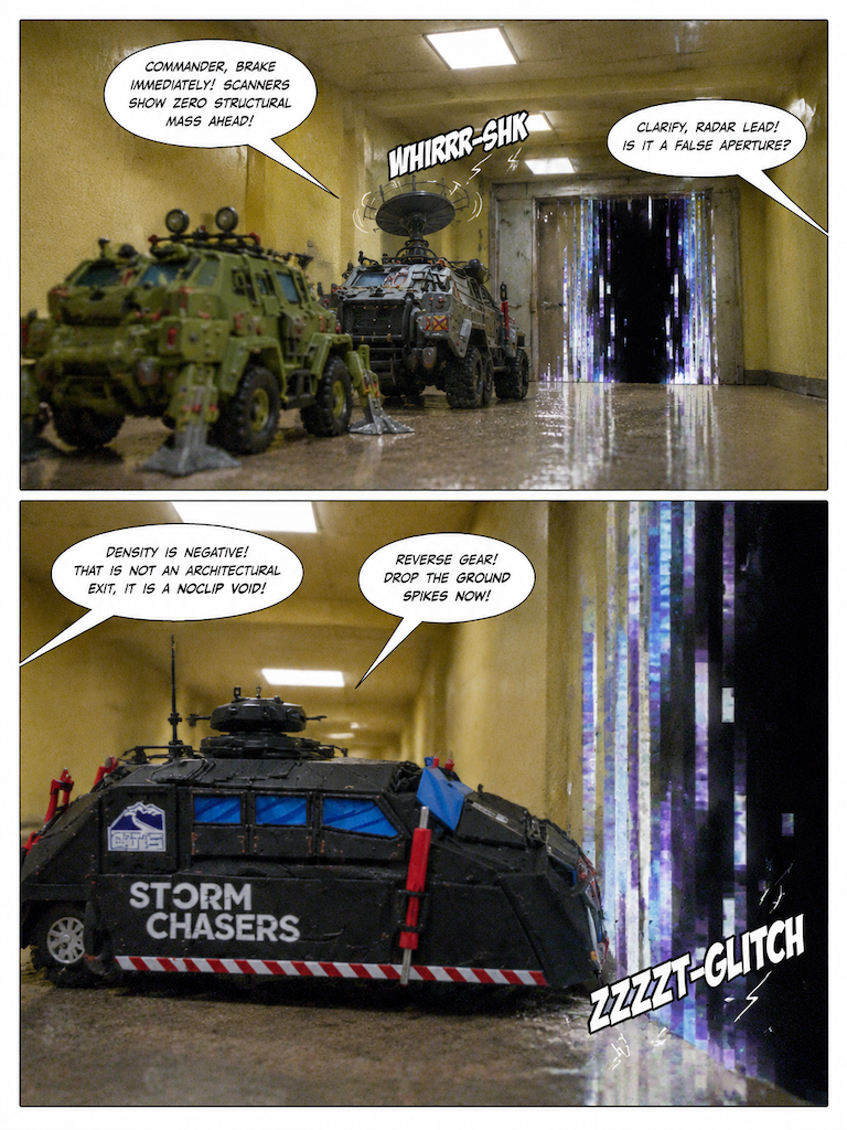 Through the Glitched Threshold (page 2 of 4)