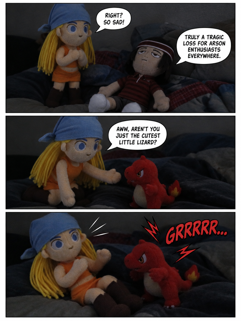 A Sudden Campfire Face-Off (page 2 of 4)