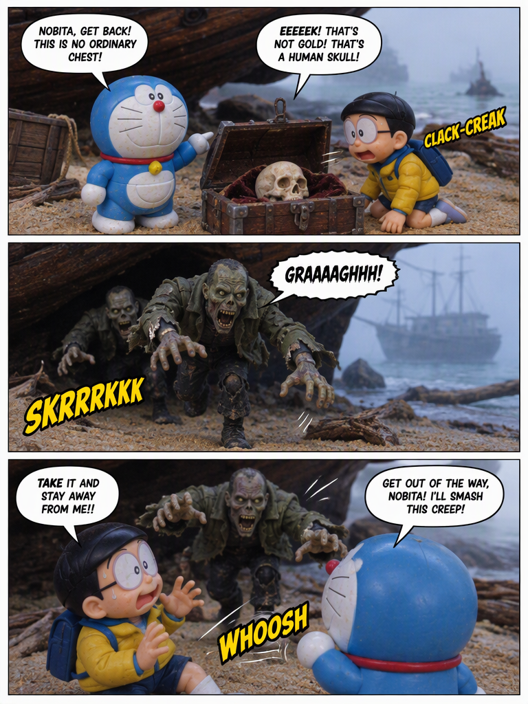 doraemon zombie apocalypse S2 episode 2 ship of dead (page 2 of 4)