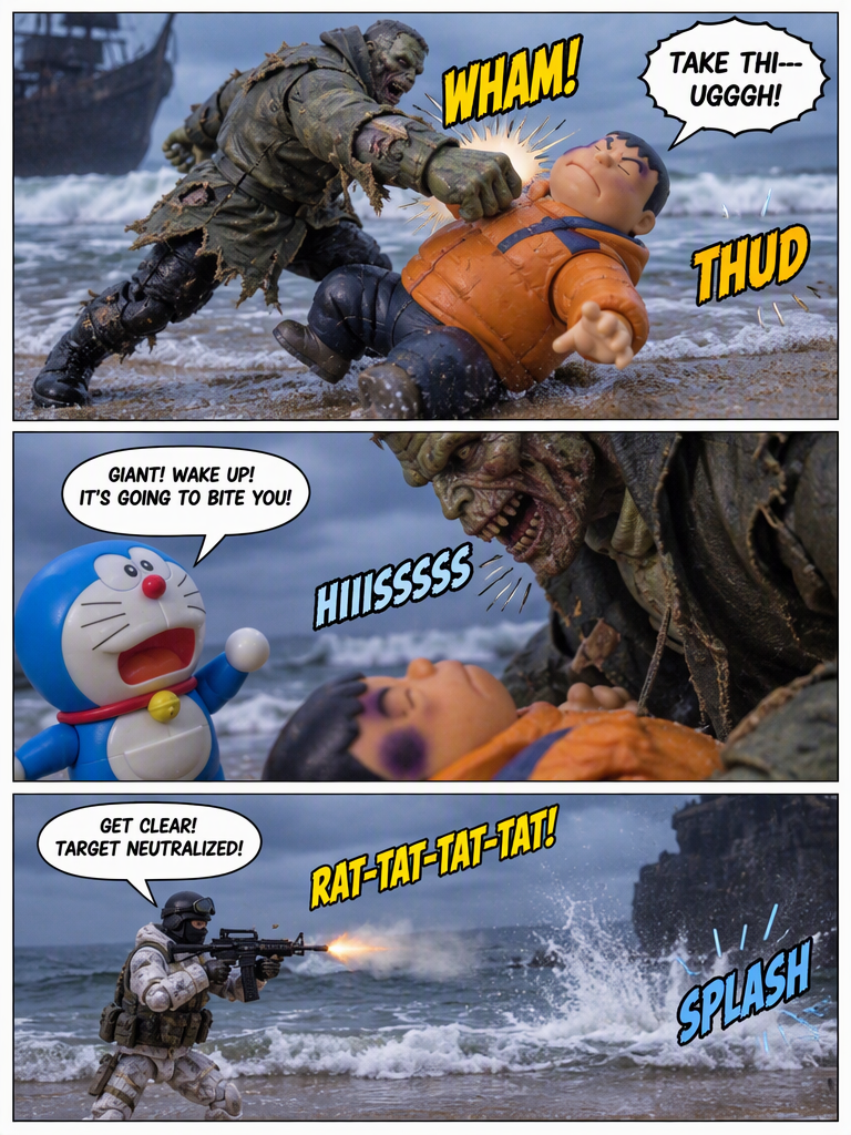 doraemon zombie apocalypse S2 episode 2 ship of dead (page 3 of 4)