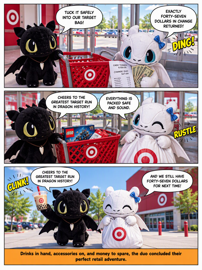 Target Spree with Toothless and Luna (page 4 of 4)